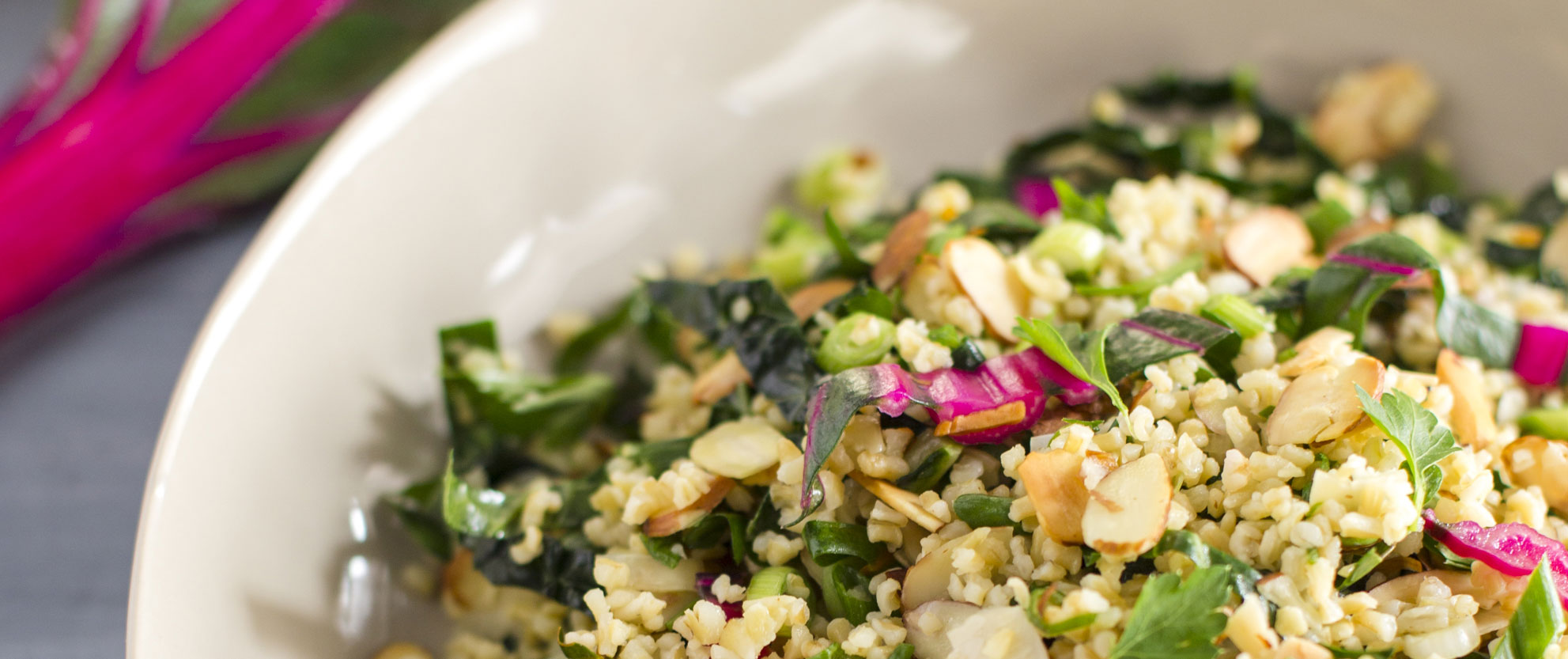 ecoLife Organic Freekeh with Three Greens and Roasted Almonds - ecoLife