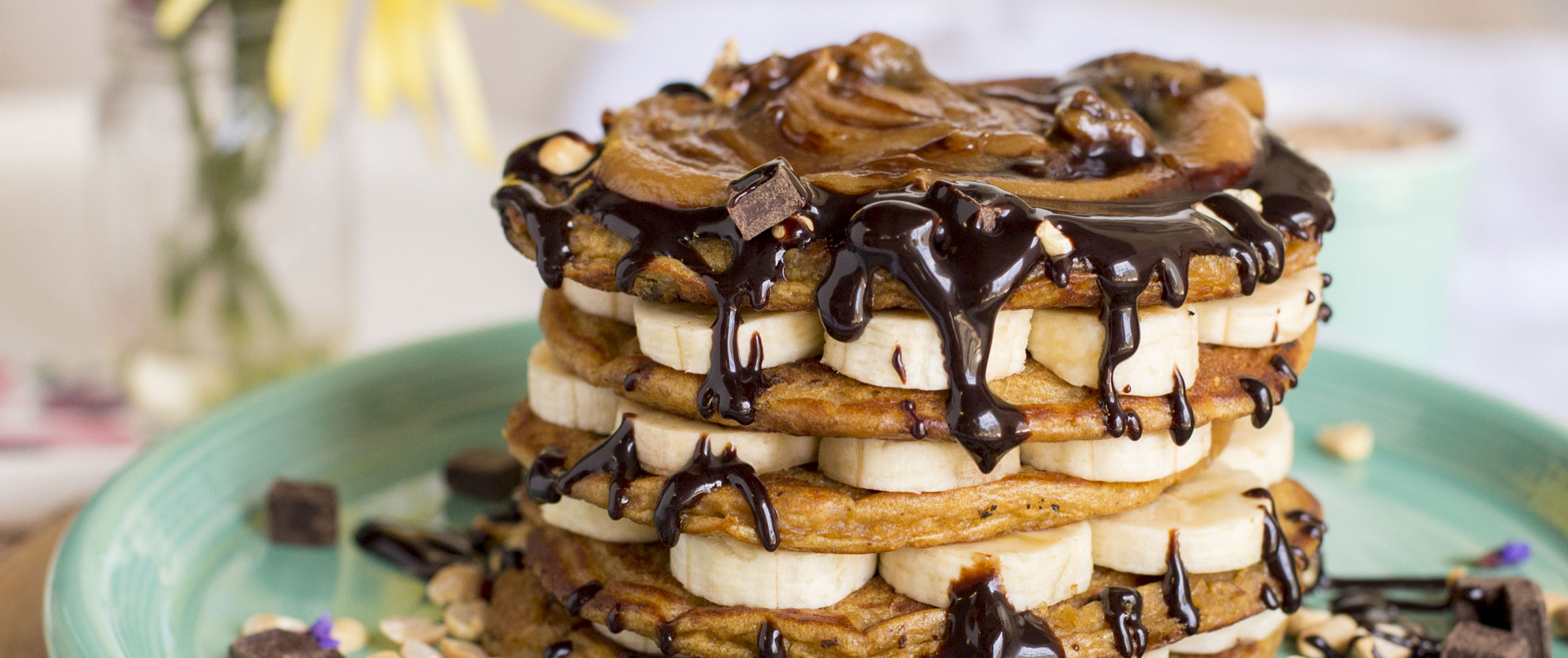 ecoLife Organic Chickpea Peanut Butter Pancakes - ecoLife