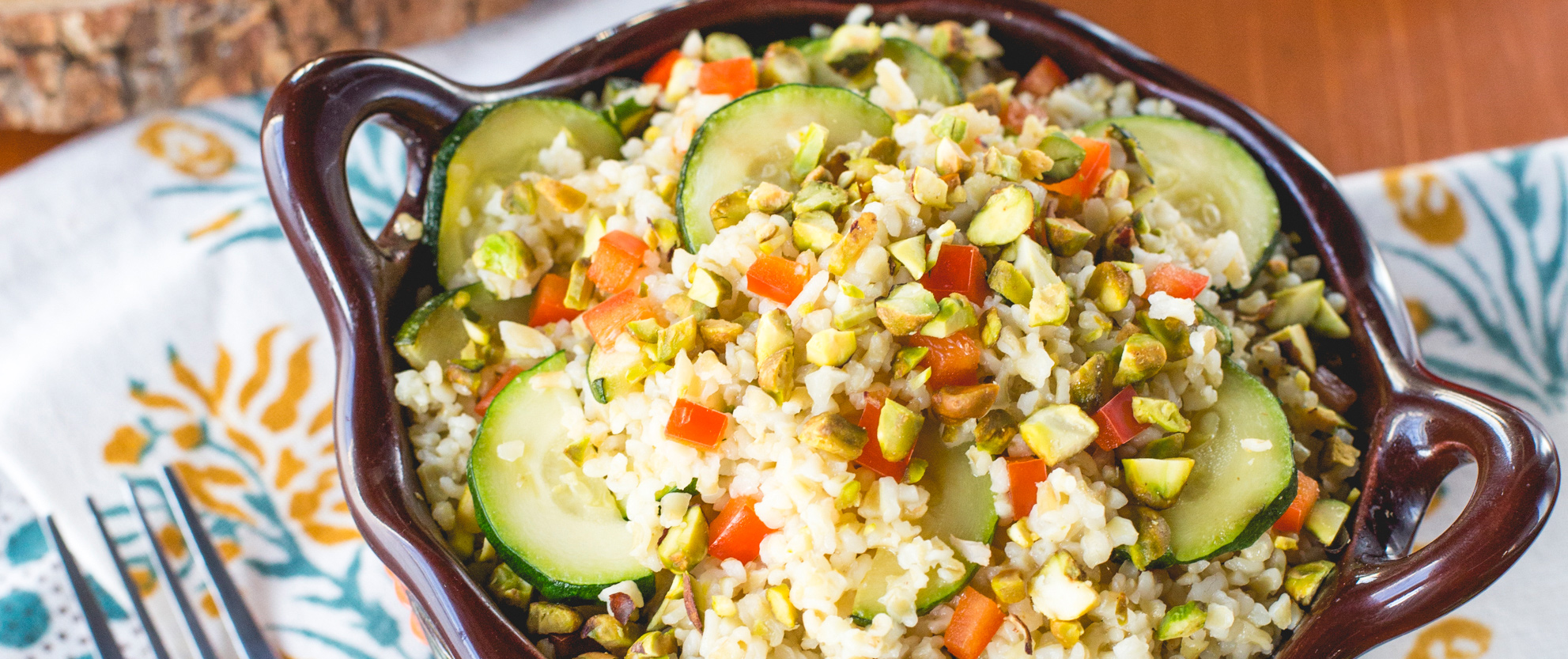 Freekeh Pistachio Salad - ecoLife