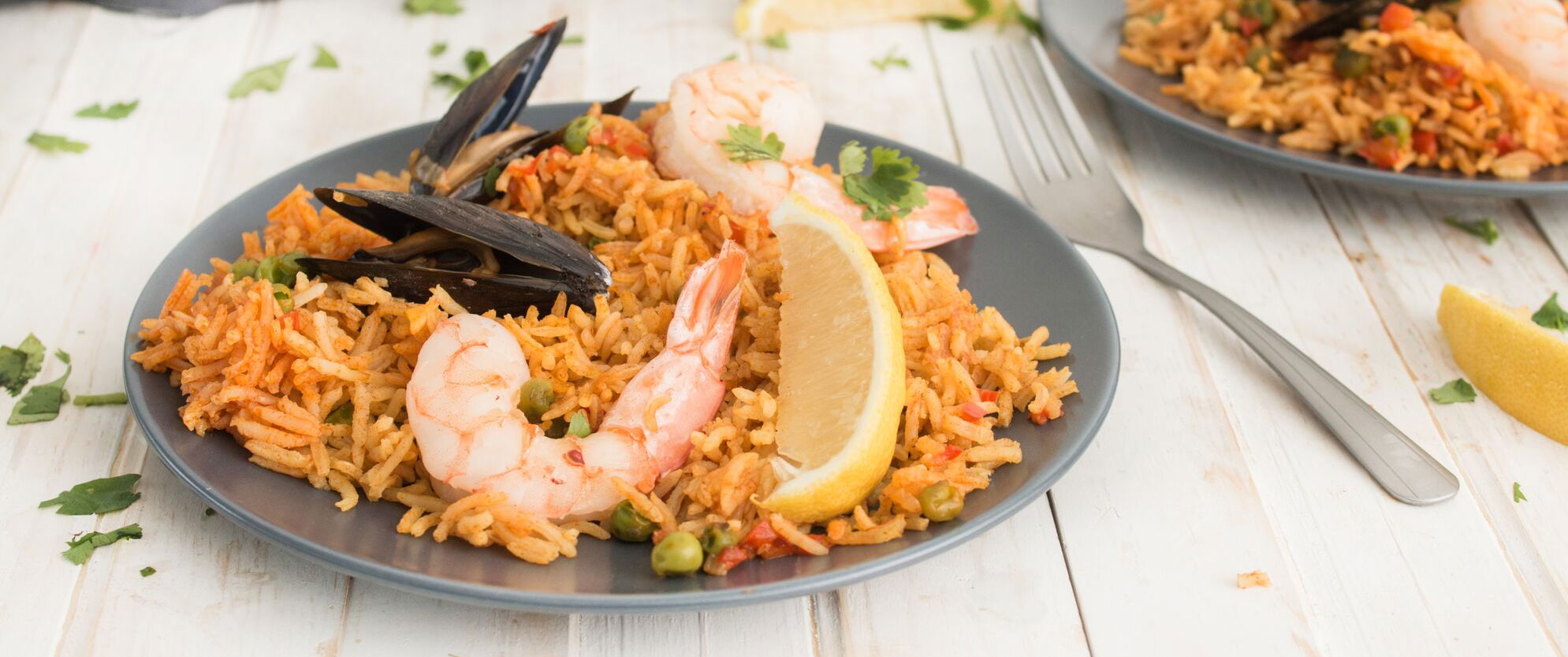 Shrimp and Mussel Paella for Two - ecoLife